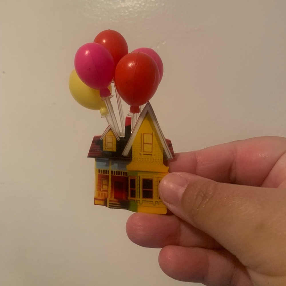 Disney Pixar UP house inspired brooch with balloons